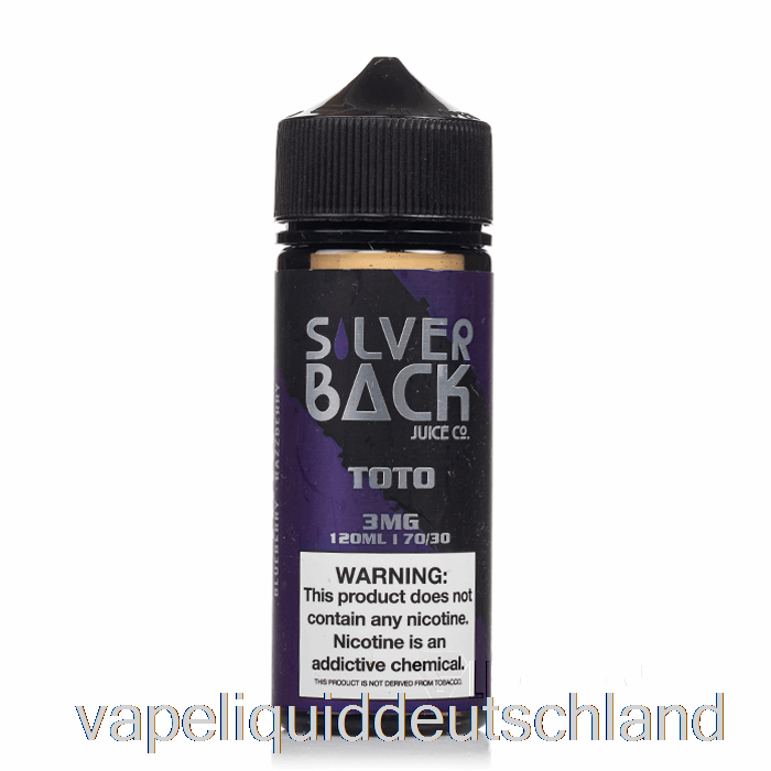 Toto - Silverback Juice Co. - 120 Ml 6 Mg Vape Deutschland